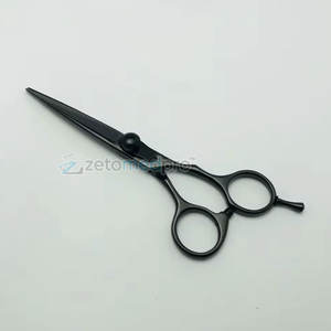 Tijeras de Peluquería Profesionales de Titanio Negro, Tijeras de Peluquería de Titanio Negro para Estilismo Profesional - Product Image 3