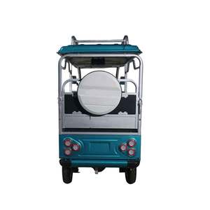Rickshaw électrique à 3 roues de haute qualité, à batterie, pour 4 passagers, Tuk-tuk, <span class=keywords><strong>Toto</strong></span>, Pedicab, ouvert, pas cher, vente en gros - Product Image 4