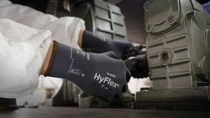 Ansell HyFlex 11-840 Gants de sécurité ergonomiques résistants à l'abrasion en nylon spandex revêtus de nitrile Gants industriels pour l'automobile - Product Image 6