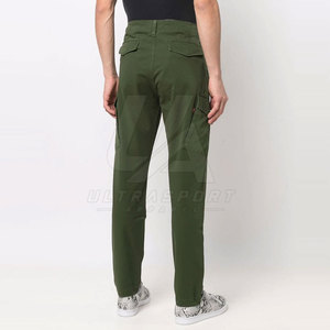 Lightweight Breathable High Waist Canvas <b>Cargo</b> Pant with Eco-Friendly Fabric Easy Move Comfort for Travel & Casual Use - Product Image 4