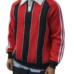 Chemises de rugby en polaire à manches longues à prix compétitif Evergreen, tendance, séchage rapide, 100% coton, service OEM - Product Image 5