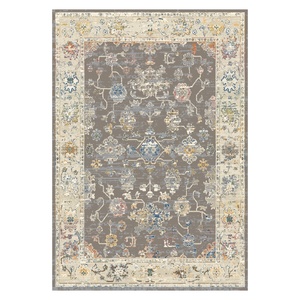 <b>RUGS</b> DEPOT LXDP-0038 Wholesale Multicolor Neutral Contemporary Geometric Digital Printed Machine Washable <b>Chenille</b> <b>Rug</b> Non Slip - Product Image 1