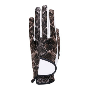 Guantes de Golf de Camuflaje Rosa para Hombre, Dedos Completos, Antideslizantes, Transpirables, Cierre de Gancho y Bucle de Cuero Genuino, Guante con Estampado de Goma en Relieve - Product Image 3
