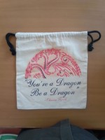Pochette à bijoux pliable en coton réutilisable et durable avec fermeture éclair, poignée en corde, imprimée pour bagues, boucles d'oreilles, bracelets, cadeaux