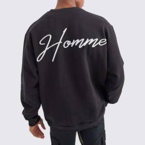 Plain Oversized French Terry Cotton 3D Puff Printing Pullover Hoodies Men Full Zip Us Breathable Hoodies and Sweatshirts for <b>Boy</b> - Product Image 5