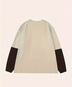 Sudadera con capucha de invierno para hombre con cuello redondo y estampado personalizado 100% algodón informal de manga larga ropa de calle sudaderas de tendencia Color personalizado - Product Image 2