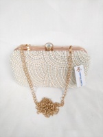 Premium Handgefertigte Bemalte Indische Harz-Skulptur Clutch-Tasche Damen Mode Reißverschluss Verschlussknopf Federn Maßgefertigte Handwerkskunst