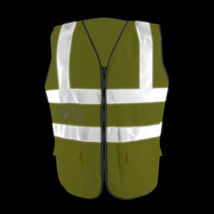 Produit le plus vendu : Gilet de sécurité en maille confortable, garde les travailleurs au frais, visible et conforme à la réglementation sur tous les chantiers - Product Image 5
