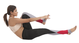 Legging de Yoga de algodón orgánico para adultos, equipo de ejercicio femenino de tres patas con banda de cintura ancha y correa para el pie, patrón sólido - Product Image 2