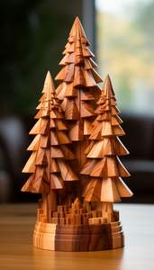 ไม้คริสต์มาสแขวนผนังเครื่องประดับสำหรับห้องครัวการรับประทานอาหารและห้องนั่งเล่นเพิ่มบรรยากาศบ้านตามฤดูกาลอย่างงดงาม - Product Image 3