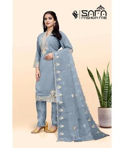 Impresionante Vestido Abaya Musulmán de Novia para Mujer en Bordado de Lujo, Transpirable, Ligero, de Poliéster, Diseño de Manga Larga - Product Image 2