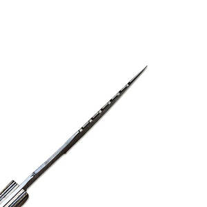 มีดแทรคเกอร์เหล็กดามัสกัส ทำมือ สำหรับกิจกรรมกลางแจ้ง แคมป์ปิ้ง บุชคราฟท์ มีดอเนกประสงค์ ฟูลแทง - Product Image 6