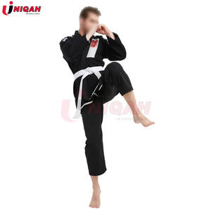 Ultra ligero Judo Gi hombres mujeres preencogido Grappling uniforme Kimonos llamativo estiramiento personalizable BJJ cinturón - Product Image 3