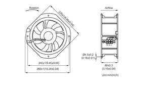 Decorative 10-Inch Industrial Ventilation Home Exhaust Electric <b>Wall</b> Fan with Dual <b>Ball</b> Bearing Customizable OEM/ODM - Product Image 4