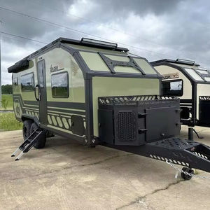 Family Size Caravan Camper <b>Trailer</b> with Multi-Bed Configuration - Product Image 1