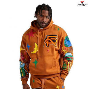 2025 Top Tendance Imprimé Survêtement Jogger Ensemble Sweat Costume Imprimé Pantalon De Survêtement et Sweat À Capuche Ensemble - Product Image 2