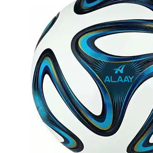 Balón de fútbol cosido a mano ligero personalizable Alaay 100% diseño personalizado de Color sólido de alta calidad - Product Image 4
