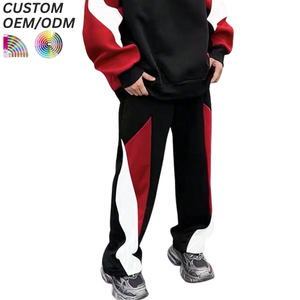 Pantalones de invierno para hombre de talla grande, holgados, con cordón, cintura media, de algodón, cálidos, informales, con logotipo personalizado, soporte OEM ODM para fabricación de marca - Product Image 1