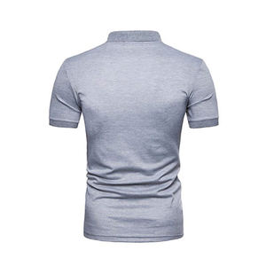 Fournisseur en gros OEM ODM de polos en coton à manches courtes pour hommes |   Tissu respirant de qualité supérieure |   Logo personnalisé - Product Image 6