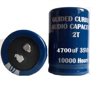 Condensateur électrolytique en aluminium de haute qualité 4700UF 35V pour condensateur audio à courant guidé - Product Image 2