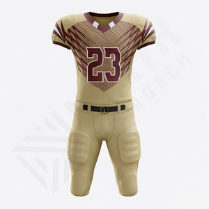 Meilleur design, nouvelle arrivée, uniforme de football américain personnalisé de haute qualité, design personnalisé populaire, vêtements de performance pour adultes et jeunes - Product Image 1