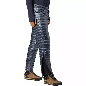 Pantalon matelassé confortable de style unisexe, couleurs unies, personnalisable, faible MOQ, vente chaude 2026 - Product Image 2