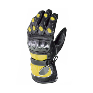 Guantes de moto de invierno de diseño personalizado de nueva moda del proveedor directo de fábrica impermeable a prueba de viento de cuero puro para motocicleta - Product Image 2