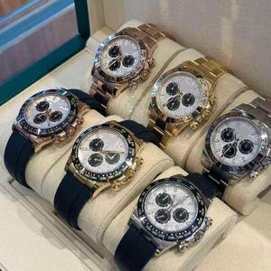 นาฬิกาควอตซ์ผู้ชายคุณภาพสูงหรูหรา ขนาด 41 มม. หน้าปัดแบบเข็ม ปรับแต่งได้ แบรนด์ดีไซน์แฟชั่นธุรกิจ โรงงานผลิตโดยตรงจากดีไซเนอร์ - Product Image 2