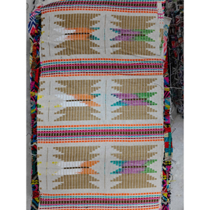 Haute Qualité En Gros Prêt Stock Tissé 120 gsm Anti-Pilule Imité Soie Dragon Jacquard Jacquard Banaras Tissu - Product Image 5