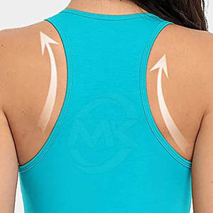 Camisetas sin mangas ligeras personalizables de alta calidad para mujer, ropa de gimnasio transpirable para entrenar estilo informal - Product Image 5