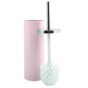 Spazzola per WC in Metallo e Acciaio Inossidabile Rosa Pastello 705C - Product Image 2