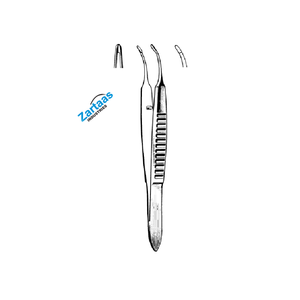 Pinzas de IRIS Chandler de acero inoxidable de alta calidad, fabricante y exportador de instrumentos quirúrgicos de 7cm - Product Image 1