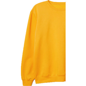 Men's Premium 100% Cotton Knitted Fleece Solid O-<b>Neck</b> Pullover Sweatshirt Eco-Friendly Breathable Embossed Printed Design Front - Product Image 6