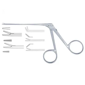 Instruments de pinces auriculaires Instruments orl auriculaires droits crocodile INSTRUMENTS chirurgicaux - Product Image 1