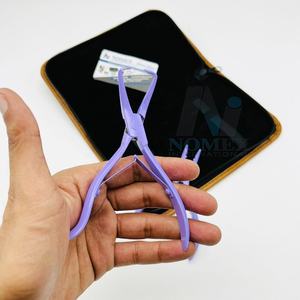 Outil d'extension de cheveux en acier inoxydable multifonctionnel professionnel pince de couleur violette avec accessoires de marque privée - Product Image 3