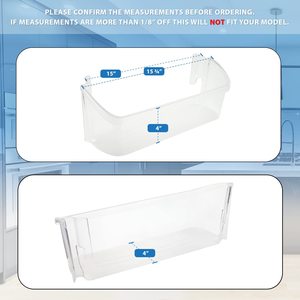 Nouvelle étagère de porte de réfrigérateur Frigidaire & Electrolux - Pièces de rechange en plastique pour réfrigérateur, compatibles réfrigérateur/congélateur - Product Image 4