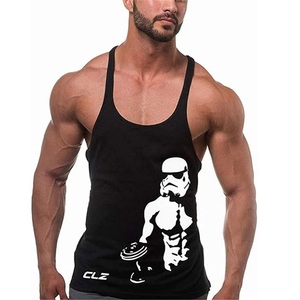 Nouveau design décontracté de vêtements de sport pour hommes, 100% coton et élasthanne, anti-rétrécissement, anti-boulochage, débardeur en provenance du Bangladesh - Product Image 1