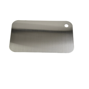 Tabla de cortar de acero inoxidable personalizada, bloques de cortar, nueva ranura de doble cara para utensilios de cocina domésticos - Product Image 5