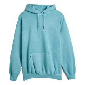 Sudadera con capucha con logotipo bordado Diseño personalizado Sólido Peso pesado Unisex Pullover Hoodies Essentials Blank Men's Oversized OEM - Product Image 1