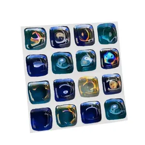 Solution de rénovation de carreaux anciens 18 pièces Autocollants décoratifs en céramique pour salle de bain - Product Image 1