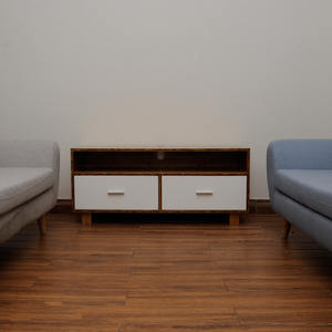 ชั้นวางทีวีไม้สไตล์โมเดิร์นพร้อมที่เก็บของแบบตั้งพื้น 120x40x50 ซม. รุ่น BTV003 - Product Image 2