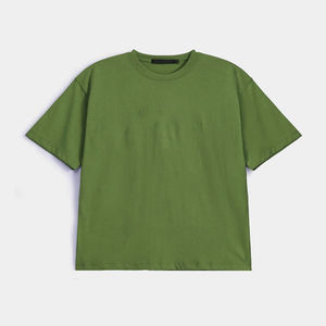 Super Heavy Oversized Drop Shoulder Camiseta cuello redondo antiarrugas algodón 2025 Boxy Fit camiseta para hombres en precio asequible - Product Image 6