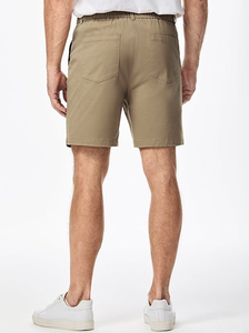 Pantalones Cortos Chino Elásticos para Hombre, 7 Pulgadas, Clásicos, Deportivos, de Verano, de Algodón, Casuales, con Logotipo Personalizado, Venta al por Mayor Directa de Fábrica - Product Image 5