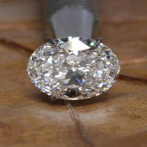 Diamant de laboratoire de forme ovale de 2,50 carats, non monté, pour bague de fiançailles, pour bijoux personnalisés, diamant CVD écologique - Product Image 5