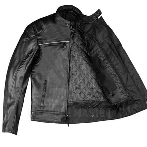 Veste de moto en cuir de qualité supérieure, best-seller, coupe-vent, imperméable, respirante, style urbain, logo personnalisé pour - Product Image 6
