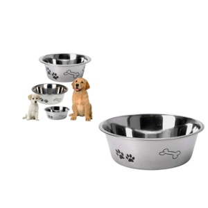 Kutyatál Dekoros Inox 16cm A12650130 - Product Image 1