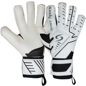 ถุงมือผู้รักษาประตูฟุตบอลยางและยางอุปกรณ์ป้องกันมือสำหรับเด็กและผู้ใหญ่ - Product Image 1