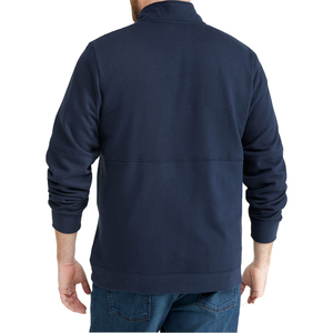 Fabricant de vêtements pour hommes, sweat-shirt avec logo personnalisé, pull en tricot à col rond, vente en gros de maillots à manches longues et à épaules tombantes, OEM - Product Image 2