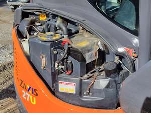 Mini-excavatrice Hitachi 27U d'occasion 2,7T |   Mini-pelle hydraulique compacte - Product Image 6