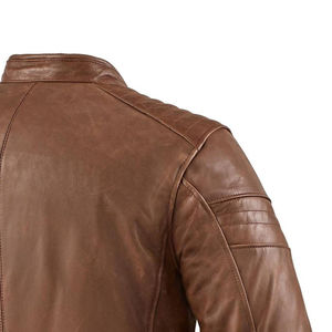 Custom Brown Leather <b>Jackets</b> Premium Quality Biker Fashion Leather <b>Jackets</b> For Men Wholesale Supplier <b>jacket</b> for men - Product Image 6